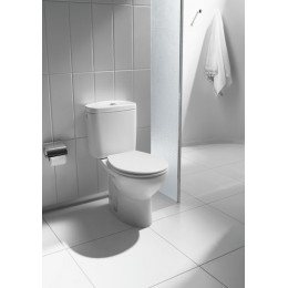 Низ к унитазу Roca Victoria, косой выпуск, белый  (7.3423.9.U00.0)