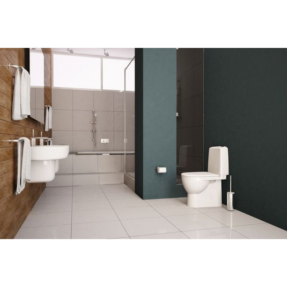 Унитаз-компакт Sanita Luxe Best с сиденьем микролифт (WC.CC/Best/2-DM/WHT.G/S1)