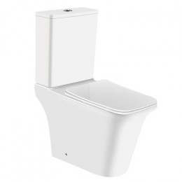 Унитаз-компакт Azario AVERO 660x360х820 напольный, безободковый со смывным механизмом Geberit, бачком и сиденьем микролифт (AZ-1213A-G)