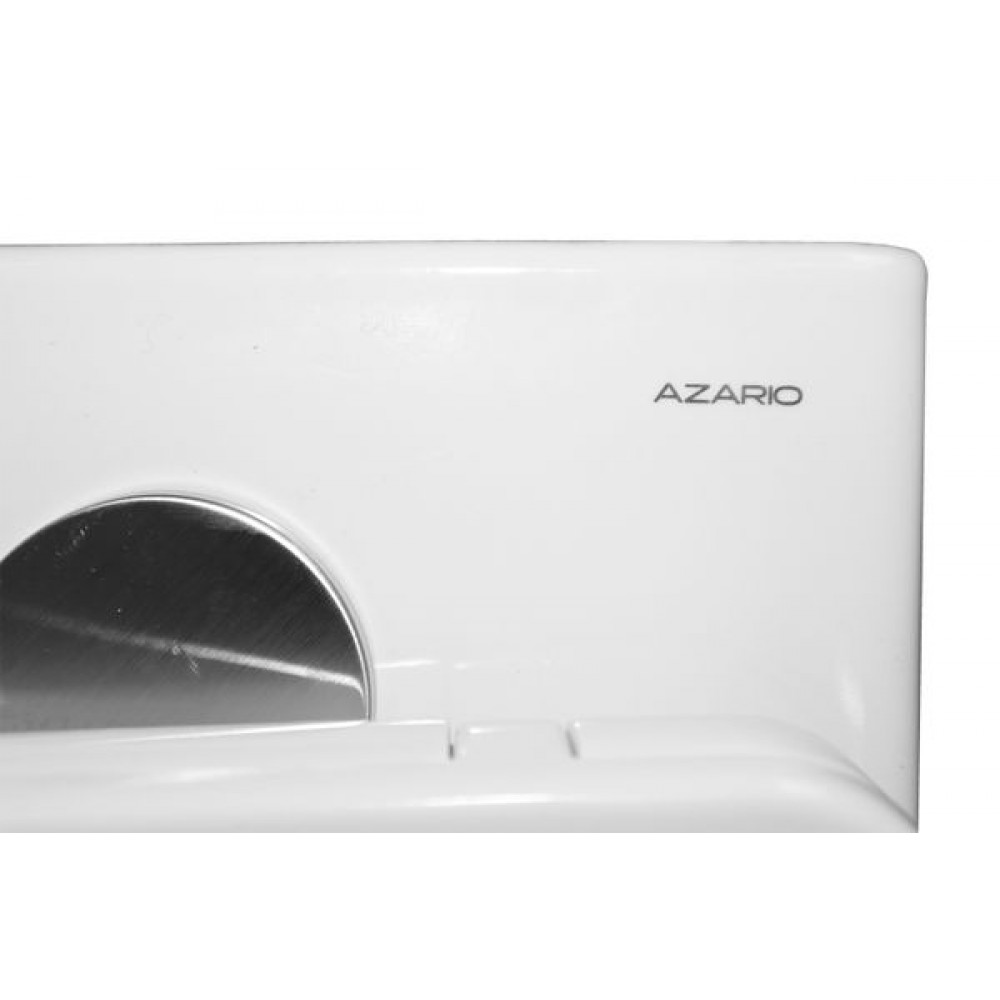 Унитаз подвесной Azario Hugo 350х480х363, безободковый, с быстросъемным сиденьем микролифт (AZ-3103)