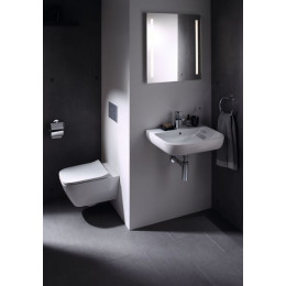 Унитаз Geberit Smyle Square 500.683.01.1 подвесной с сиденьем Микролифт