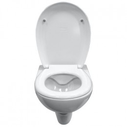 Унитаз подвесной Kale OPTIMUM 350х400х515 безободковый, с сиденьем без микролифта, белый