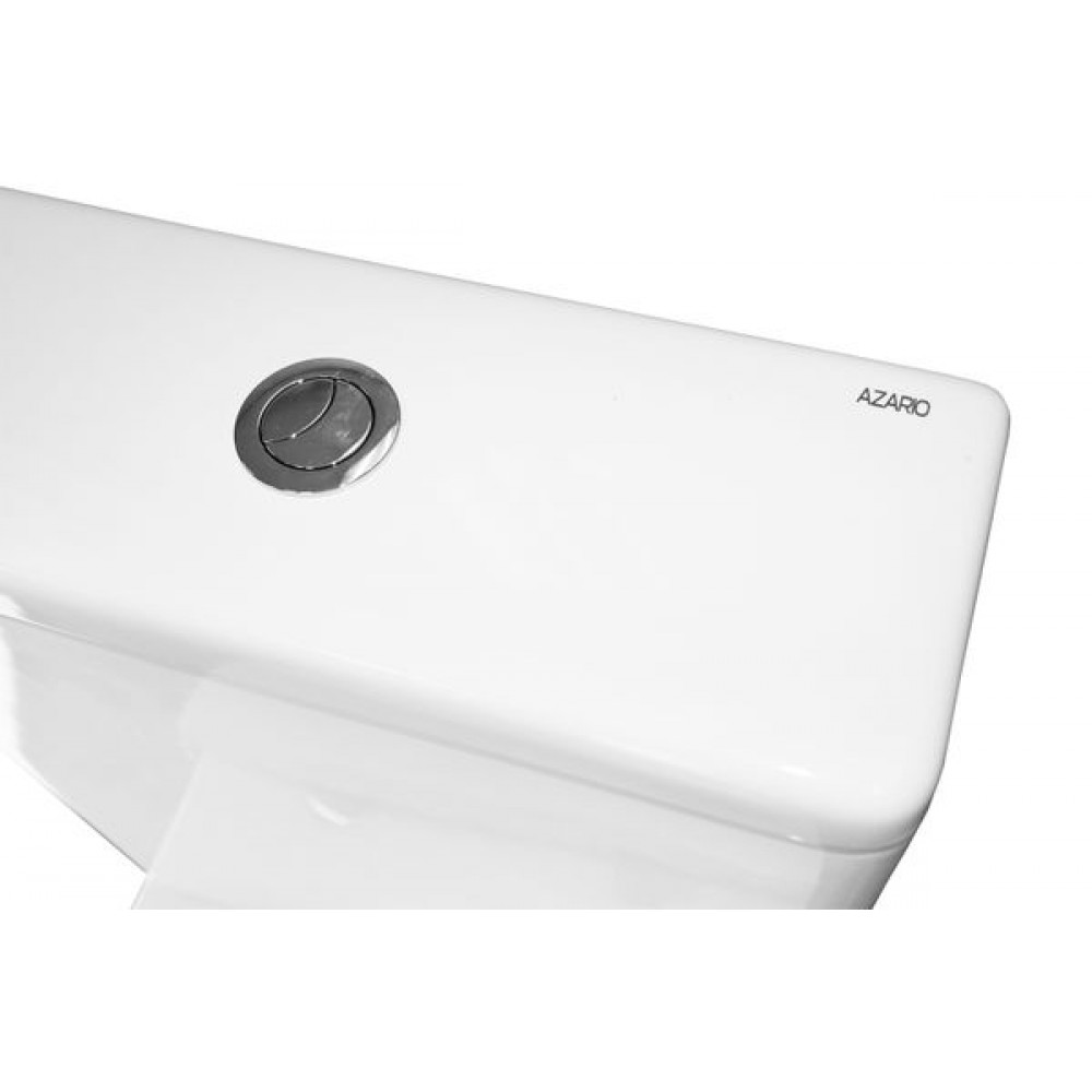 Унитаз - компакт Azario Dante 360х660х805 напольный, безободковый, быстросъемное сиденье микролифт (93589)