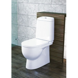 Унитаз-компакт Sanita Luxe Best с сиденьем микролифт (WC.CC/Best/2-DM/WHT.G/S1)