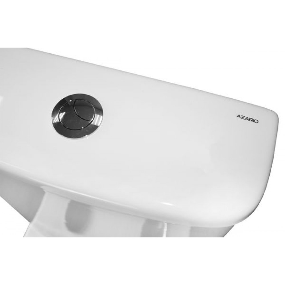 Унитаз-компакт Azario Wandy 350х614х795 напольный, безободковый, с быстросъемным сиденьем микролифт (AZ-56D)