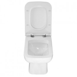 Унитаз-моноблок Azario Zeno 640х365х740 ободковый, с быстросъемным сиденьем Slim микролифт (AZ-1169)