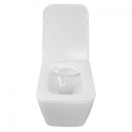 Унитаз подвесной Azario Boca 360х520х365 безободковый, с быстросъемным сиденьем микролифт (AZ-2002)