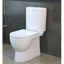 Унитаз-компакт Sanita Luxe Art напольный, с сиденьем микролифт (ARTSLCC01040622)