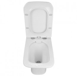 Унитаз-компакт Azario Formal 370х315х790 напольный, безободковый, в комплекте с бачком и сиденьем микролифт (AZ-1353B)