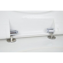 Унитаз подвесной Seramiksan Ocean plus 360х520х350 безободковый, с тонким сиденьем микролифт, белый (Ocean plus)