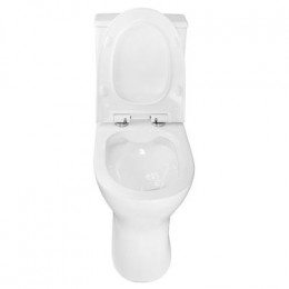 Унитаз-компакт Azario Mist 385х610х800 напольный, безободковый, с быстросъемным сиденьем микролифт (AZ-45)