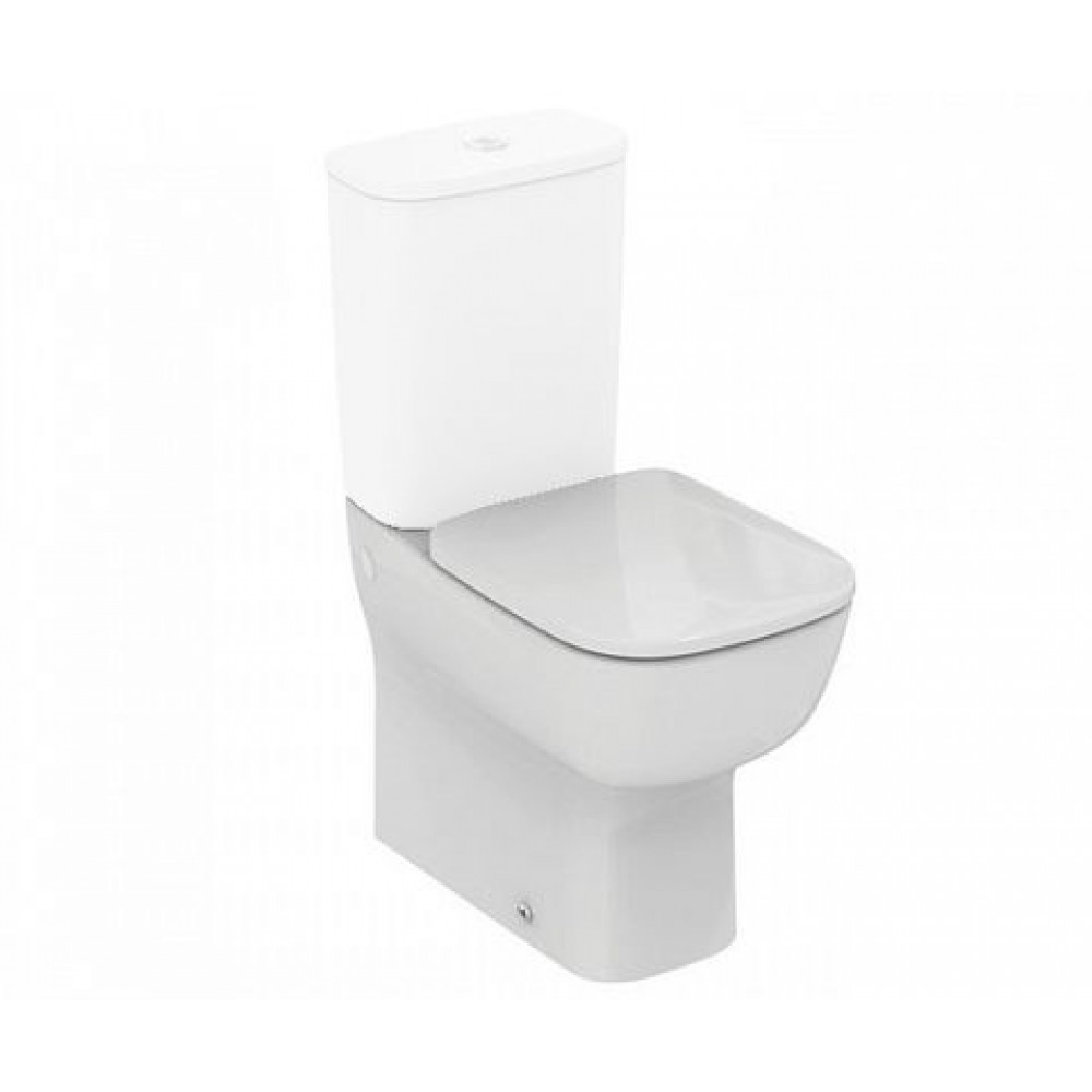 Унитаз-компакт (чаша) Ideal Standart ESEDRA напольный, короткая проекция, глубокий смыв (T282001)