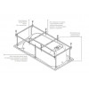 Ванна акриловая Roca HALL Angular 150х100, асимметричная, левосторонняя