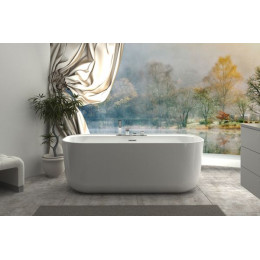 Ванна акриловая Azario WINCHESTER 1690х860х600, в комплекте с сифоном и металлической рамой (WIN17085)