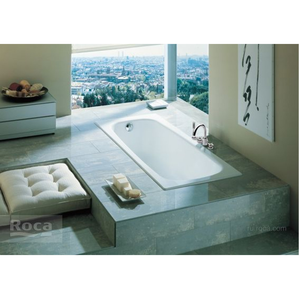Ванна чугунная Roca CONTINENTAL 170х70, без покрытия, без ручек