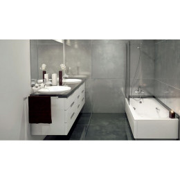 Ванна стальная BLB UNIVERSAL ANATOMICA 150х75, белая, с отверстиями для ручек