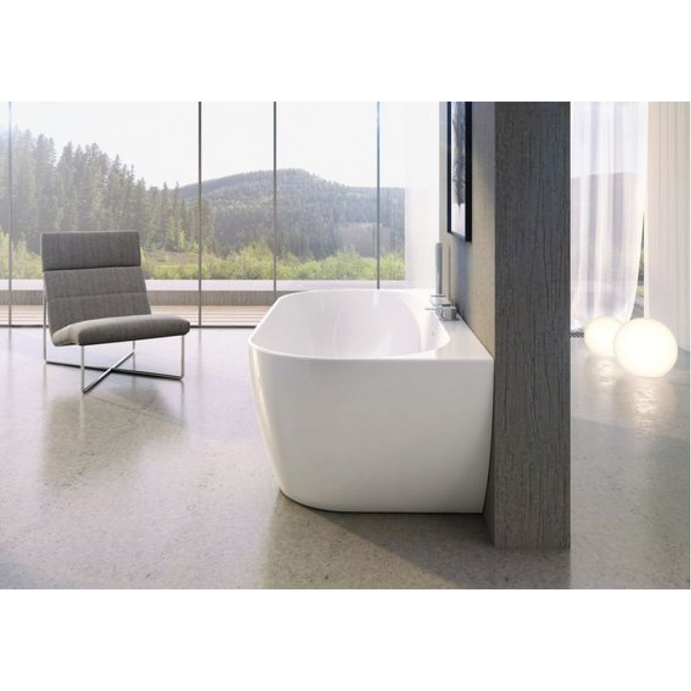 Ванна акриловая Ravak Freedom W 1660х800 белая отдельностоящая