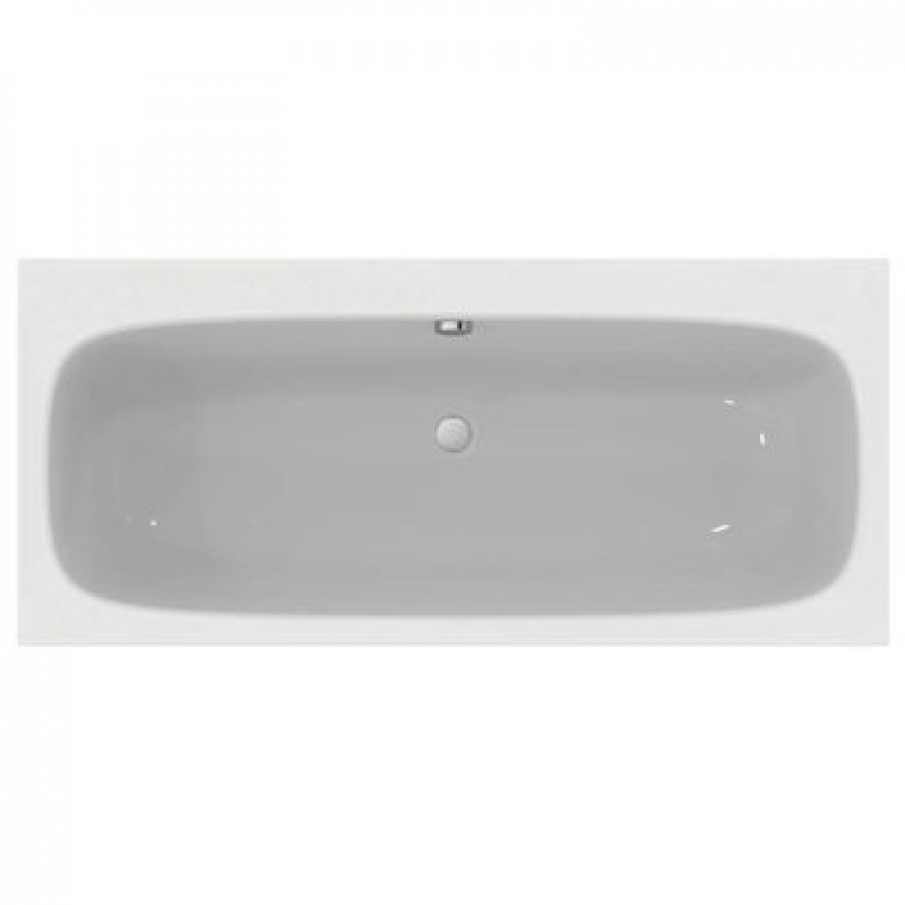 Ванна акриловая Ideal Standard i.life Duo 1800х800 пристенная, встраиваемая, белая (T476401)