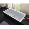 Ванна стальная Kaldewei ASYMMETRIC DUO 1900х1000х420, Easy clean, alpine white, без ножек