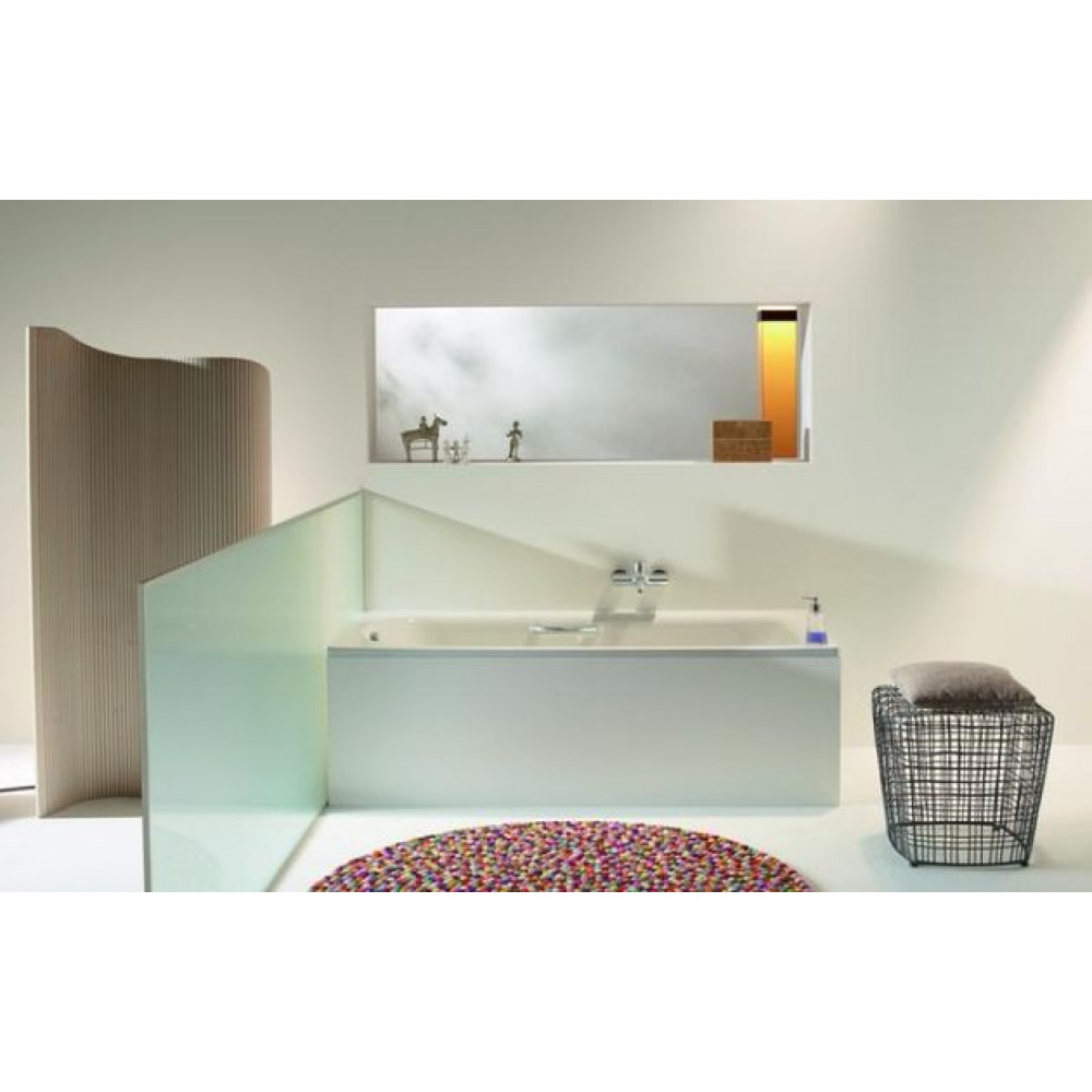 Ванна стальная Kaldewei SANIFORM PLUS STAR 180х80х41 alpine white, без ножек, с отверстиями для ручек