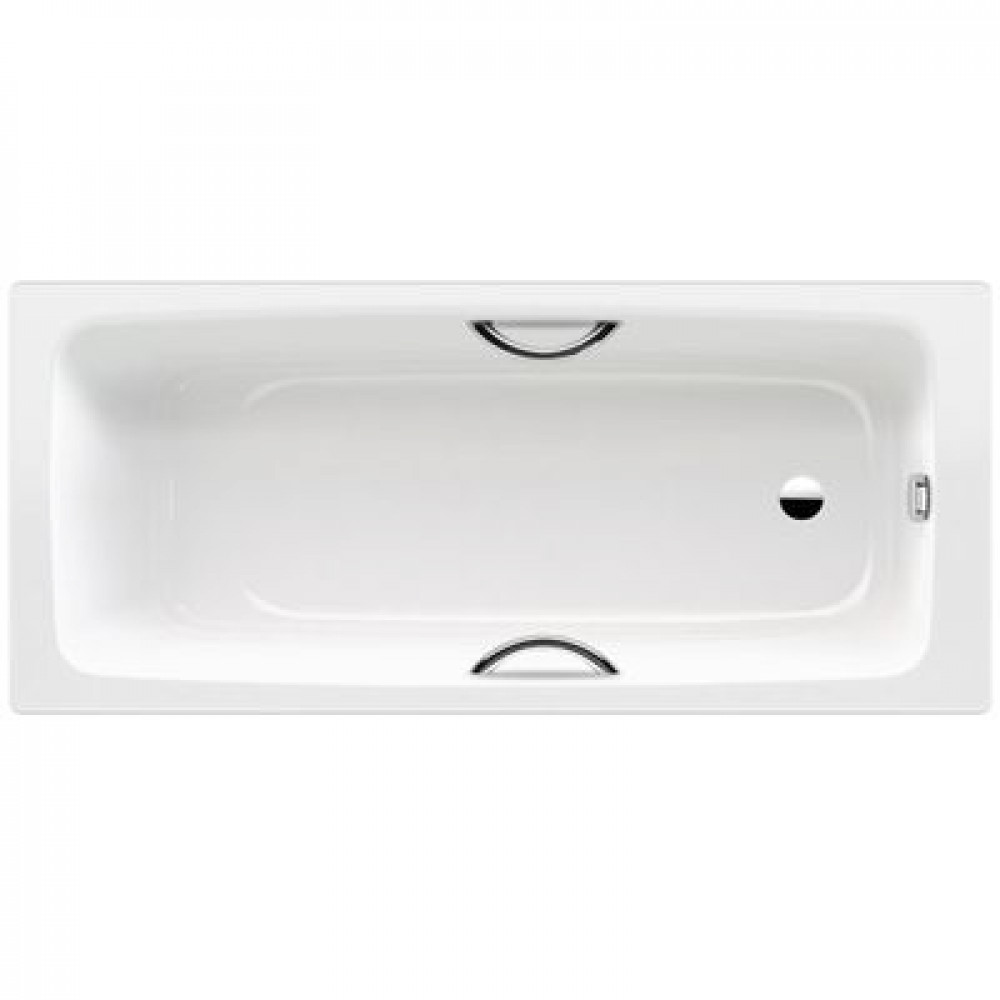 Ванна стальная Kaldewei CAYONO STAR 1800*800*410 мм, alpine white, без ножек, с отв. для ручек (275700010001)