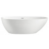 Ванна акриловая Azario LEEDS 1685х840х580, свободностоящая, в комплекте с сифоном и металлической рамой (LEE17085)