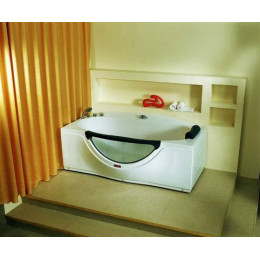 Ванна акриловая Loranto  1680*900*680 без г/м (в разборе,смеситель,сифон,подголовник,душ лейка и каскадник) (CS-832 R)