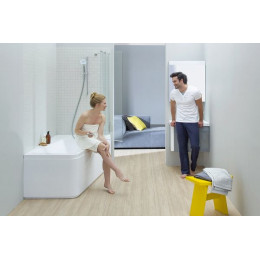 Ванна акриловая Ravak 10° 170х100 P белая