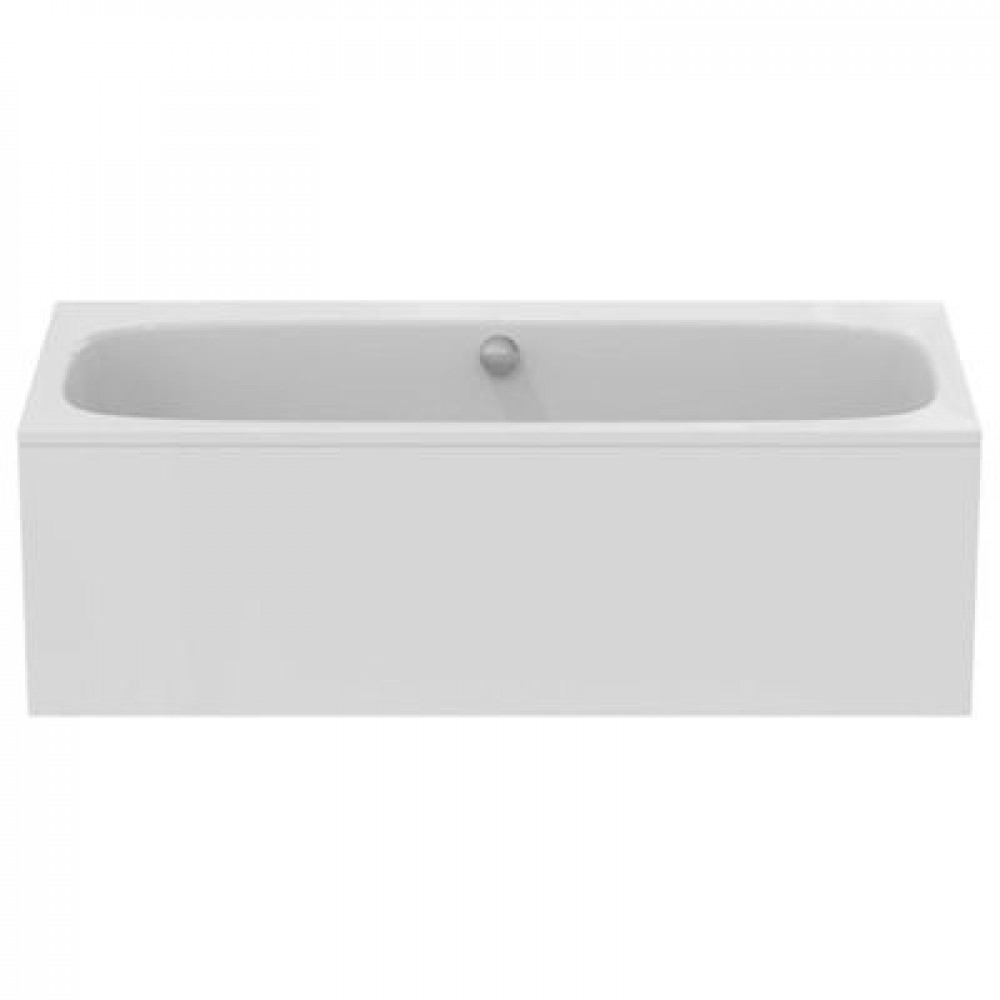 Ванна акриловая Ideal Standard i.life Duo 1800х800 пристенная, встраиваемая, белая (T476401)