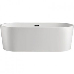 Ванна акриловая Azario BRISTOL 1700х800х580, свободностоящая, в комплекте с сифоном и металлической рамой, (BRI17080)