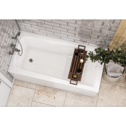 Ванна акриловая Roca ELBA прямоугольная 160х75 белая