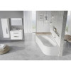 Ванна акриловая Ravak CHROME 170х105 R белая