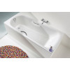 Ванна стальная Kaldewei Eurowa 150х70х39, alpine white, без ножек, с отверстиями для ручек