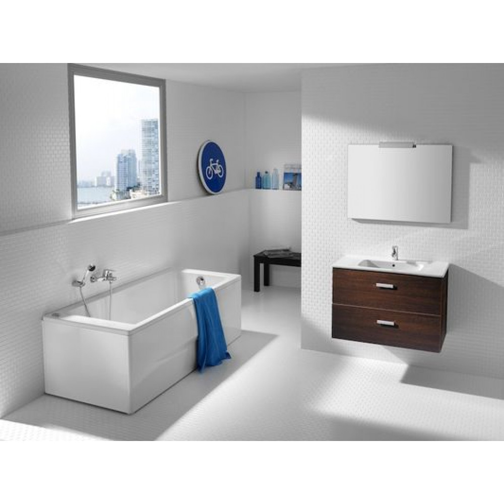 Ванна акриловая Roca Easy прямоугольная 170x75 x45