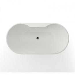 Ванна акриловая Azario BRISTOL 1700х800х580 свободностоящая с полкой для установки смесителя (BRI17080D)