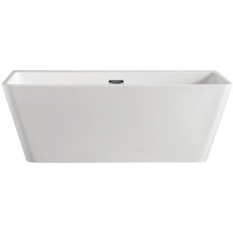 Ванна акриловая Azario OXFORD 1700х830х650, пристенная, в комплекте с сифоном и металлической рамой (OXF17083)