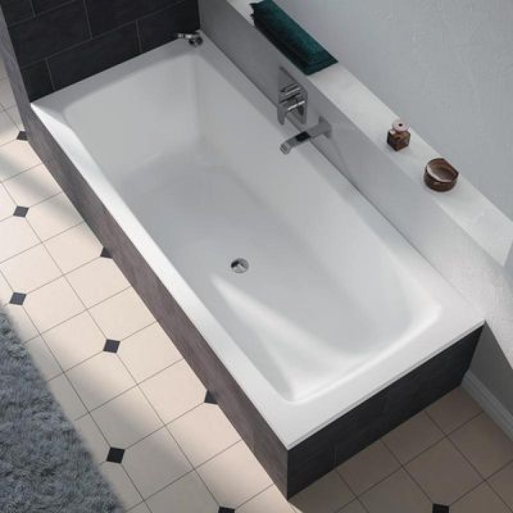 Ванна стальная  Kaldewei CAYONO DUO180х80 см, 725, с водоотталкивающим покрытием easy-clean, без ножек (272500013001)