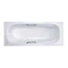 Ванна стальная BLB UNIVERSAL HG 150х75 белая, с отверстиями для ручек