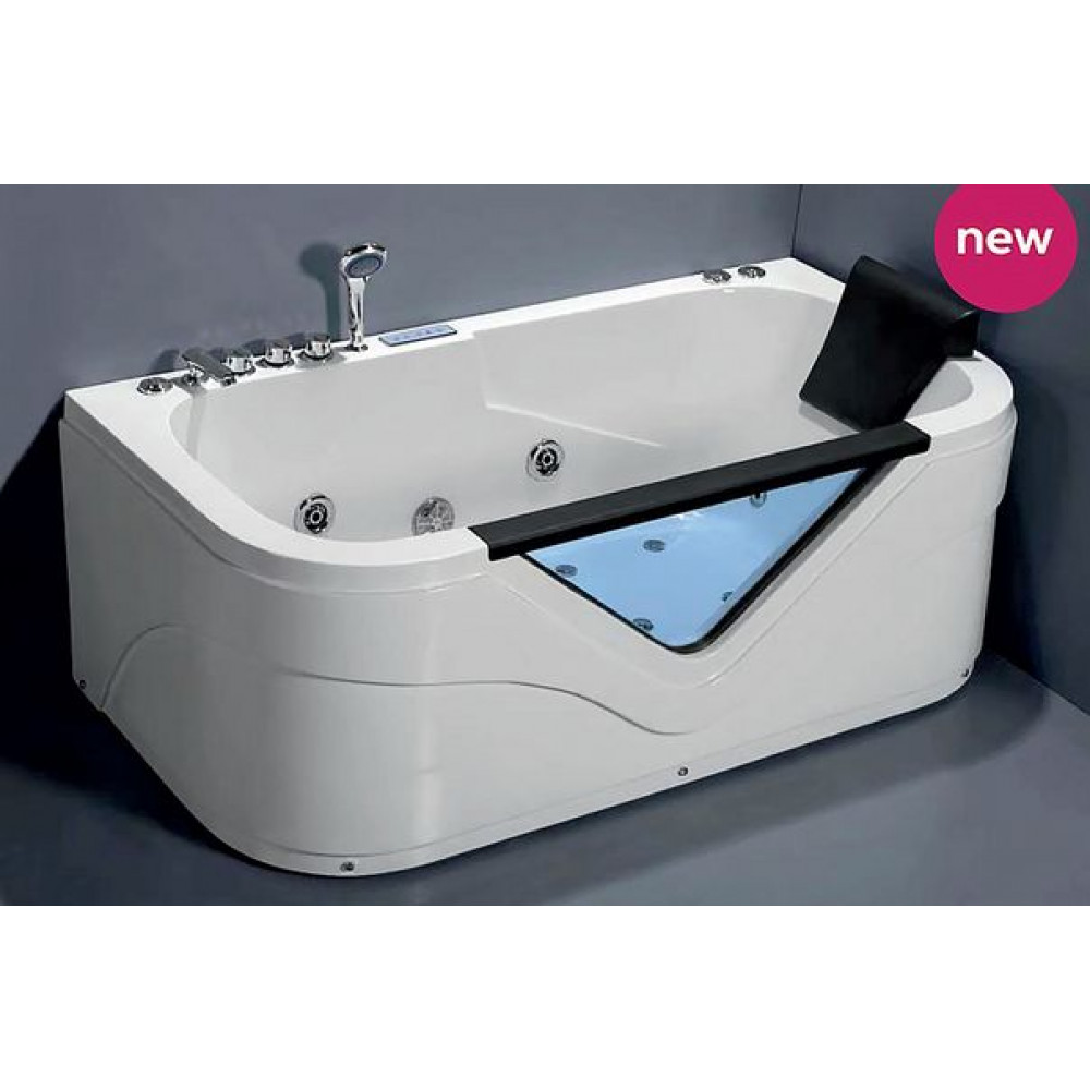 Ванна акриловая Loranto 800х1700х600 с гидромассажем, левосторонняя (CS-832NL)