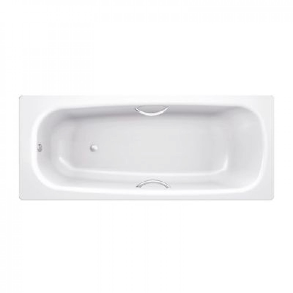 Ванна стальная BLB UNIVERSAL HG 150х70, белая, с отверстиями для ручек