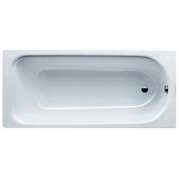 Ванна стальная Kaldewei Eurowa 160х70х39, alpine white, без ножек, с отверстиями для ручек