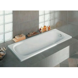 Ванна чугунная Jacob Delafon SOISSONS 150x70 без антискользящего покрытия, без отверстий для ручек, без ножек, белая (E2941-00)