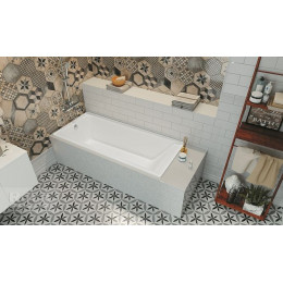 Ванна акриловая Roca ELBA 150х75, прямоугольная