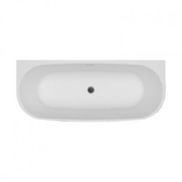 Ванна акриловая Azario OLEAN 1800x750x580 пристенная, в комплекте с сифоном и металлической рамой (OLE18075)