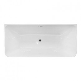 Ванна акриловая Azario RODEN 1700х750х580 пристенная, в комплекте с сифоном и металлической рамой (AZ-6715-2)