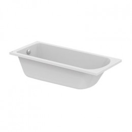 Ванна акриловая Ideal Standard HOTLINE 170х75, встраиваемая или для монтажа с панелями, отверстие слива 52мм, без ножек