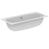 Ванна акриловая Ideal Standard i.life Duo 1800х800 пристенная, встраиваемая, белая (T476401)