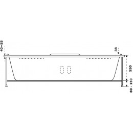 Ванна акриловая Azario Азура 150х150 угловая