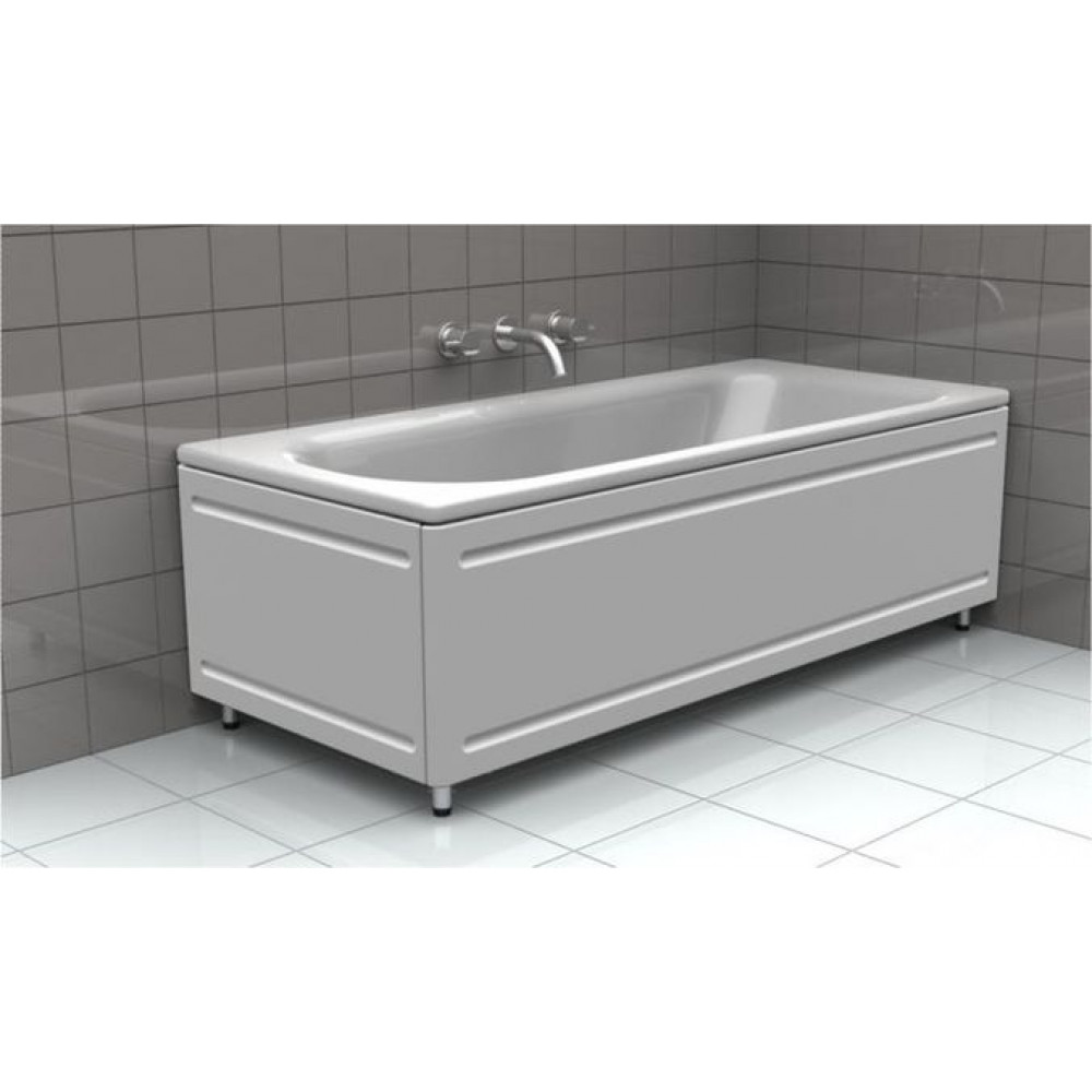Ванна стальная Kaldewei Eurowa 160х70х39, alpine white, без ножек, с отверстиями для ручек