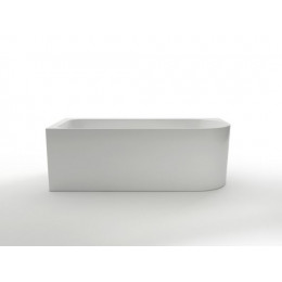 Ванна акриловая Azario LUTON 1700x800x580 пристенная, в комплекте с сифоном и металлической рамой, левая, белая (LUT17080 L)